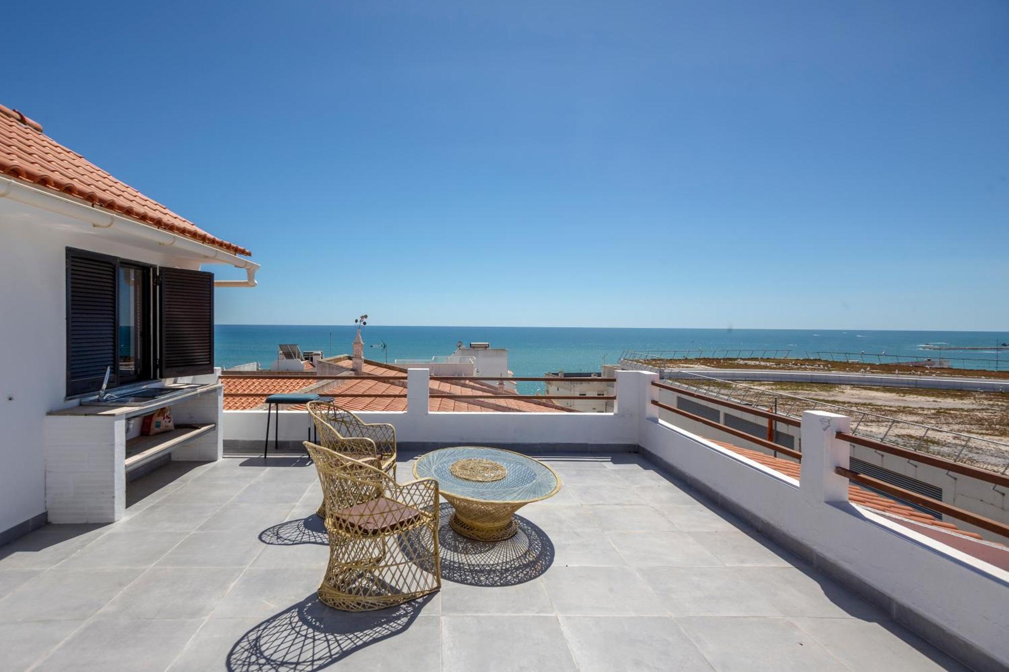 ★ Sea View ★ 1 Minute To Oldtown And Beach ★ Albufeira Luaran gambar